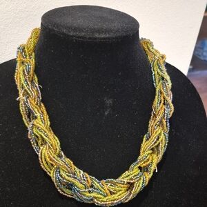 Elegant Multicolor Beaded Necklace